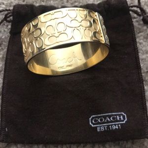 Used Authentic Coach Bracelet Bangle